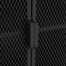 Lade das Bild in den Galerie-Viewer, Lagerschränke 2 Stk. Rustikal Braun 72x36x82 cm Metall und MDF