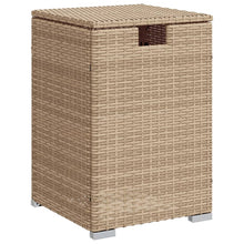Lade das Bild in den Galerie-Viewer, Propan-Tank-Verstecktisch Beige 40x40x60 cm Poly Rattan