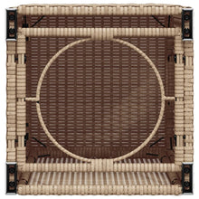 Lade das Bild in den Galerie-Viewer, Propan-Tank-Verstecktisch Beige 40x40x60 cm Poly Rattan