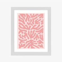 Lade das Bild in den Galerie-Viewer, Poster Abstraktes Botanisches Pflanzenmuster Im Matisse-Stil Rahmen Hölzern Farbe Natürlich