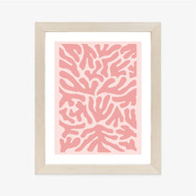 Lade das Bild in den Galerie-Viewer, Poster Abstraktes Botanisches Pflanzenmuster Im Matisse-Stil Rahmen Hölzern Farbe Natürlich