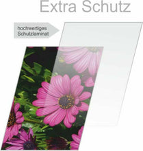 Lade das Bild in den Galerie-Viewer, Duschrückwand Eck oder Einzelplatte Alu, Natur Rot Blume LI-DU442