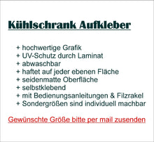 Lade das Bild in den Galerie-Viewer, Kühlschrank Folie Klebefolie selbstklebend Küche Tier Eule KU120