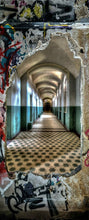 Lade das Bild in den Galerie-Viewer, Türposter Lost Places Türtapete Graffiti selbstklebend  200x90cm 9027
