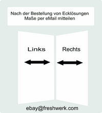 Lade das Bild in den Galerie-Viewer, Duschrückwand Eck oder Einzelplatte Alu Holz Schwarz Holzoptik LS106