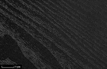 Lade das Bild in den Galerie-Viewer, Duschrückwand Eck oder Einzelplatte Alu Holz Schwarz Holzoptik LS106