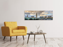 Lade das Bild in den Galerie-Viewer, Leinwandbild Panorama London UK