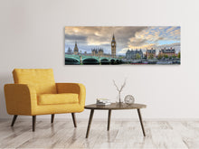 Lade das Bild in den Galerie-Viewer, Leinwandbild Panorama London UK