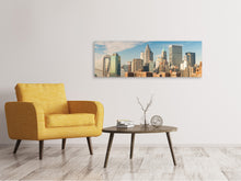 Lade das Bild in den Galerie-Viewer, Leinwandbild Panorama Skyline New York