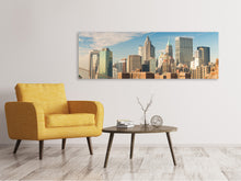 Lade das Bild in den Galerie-Viewer, Leinwandbild Panorama Skyline New York