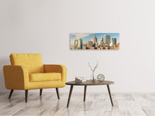Lade das Bild in den Galerie-Viewer, Leinwandbild Panorama Skyline New York
