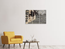 Lade das Bild in den Galerie-Viewer, Leinwandbild 3-teilig Lieblings Kaffeebohnen