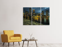 Lade das Bild in den Galerie-Viewer, Leinwandbild 3-teilig Auf der anderen Seite