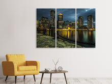 Lade das Bild in den Galerie-Viewer, Leinwandbild 3-teilig Auf der anderen Seite