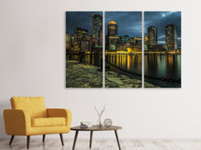 Lade das Bild in den Galerie-Viewer, Leinwandbild 3-teilig Auf der anderen Seite