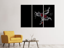 Lade das Bild in den Galerie-Viewer, Leinwandbild 3-teilig Spritzige Kirschen