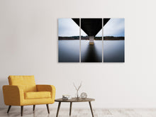 Lade das Bild in den Galerie-Viewer, Leinwandbild 3-teilig An der langen Brücke