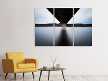 Lade das Bild in den Galerie-Viewer, Leinwandbild 3-teilig An der langen Brücke