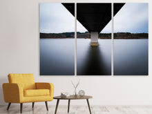 Lade das Bild in den Galerie-Viewer, Leinwandbild 3-teilig An der langen Brücke