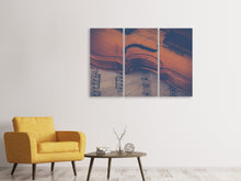 Lade das Bild in den Galerie-Viewer, Leinwandbild 3-teilig Alte Violine