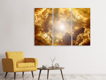 Lade das Bild in den Galerie-Viewer, Leinwandbild 3-teilig Dem Himmel ganz nah