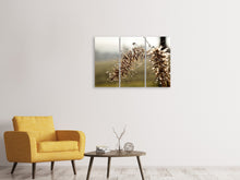 Lade das Bild in den Galerie-Viewer, Leinwandbild 3-teilig Tropfen der Natur