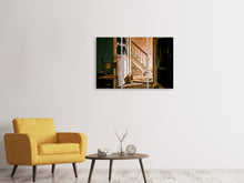 Lade das Bild in den Galerie-Viewer, Leinwandbild 3-teilig Zerfallene Treppe
