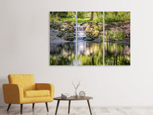 Lade das Bild in den Galerie-Viewer, Leinwandbild 3-teilig Ein Platz der Ruhe