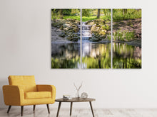 Lade das Bild in den Galerie-Viewer, Leinwandbild 3-teilig Ein Platz der Ruhe