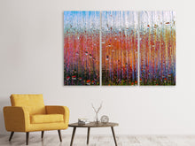 Lade das Bild in den Galerie-Viewer, Leinwandbild 3-teilig Hinter Glas
