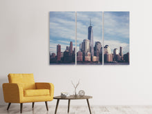 Lade das Bild in den Galerie-Viewer, Leinwandbild 3-teilig Wolken am World Trade Center
