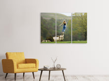 Lade das Bild in den Galerie-Viewer, Leinwandbild 3-teilig Echtes Naturerlebnis