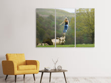 Lade das Bild in den Galerie-Viewer, Leinwandbild 3-teilig Echtes Naturerlebnis