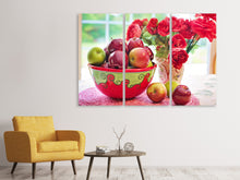 Lade das Bild in den Galerie-Viewer, Leinwandbild 3-teilig Süsse Äpfel
