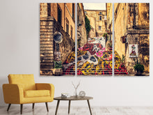 Lade das Bild in den Galerie-Viewer, Leinwandbild 3-teilig Graffiti in Sizilien
