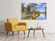 Lade das Bild in den Galerie-Viewer, Leinwandbild Idyllisches Amsterdam