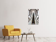 Lade das Bild in den Galerie-Viewer, Leinwandbild Futuristische Rolltreppe