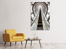 Lade das Bild in den Galerie-Viewer, Leinwandbild Futuristische Rolltreppe