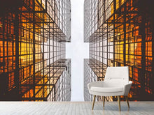 Lade das Bild in den Galerie-Viewer, Fototapete 2 Imposante Wolkenkratzer
