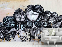 Lade das Bild in den Galerie-Viewer, Fototapete Das Pärchen an der Wand