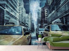 Lade das Bild in den Galerie-Viewer, Fototapete Gewitter in New York