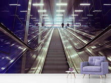 Lade das Bild in den Galerie-Viewer, Fototapete Moderne Rolltreppen
