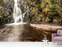 Lade das Bild in den Galerie-Viewer, Fototapete Schöner Ausblick auf den Wasserfall
