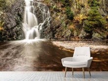 Lade das Bild in den Galerie-Viewer, Fototapete Schöner Ausblick auf den Wasserfall
