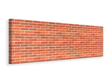 Lade das Bild in den Galerie-Viewer, Leinwandbild Panorama Backsteine