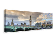 Lade das Bild in den Galerie-Viewer, Leinwandbild Panorama London UK