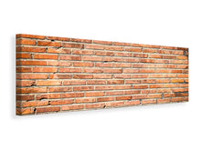 Lade das Bild in den Galerie-Viewer, Leinwandbild Panorama Wand aus Steinen