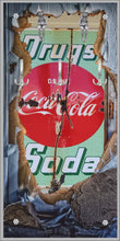 Lade das Bild in den Galerie-Viewer, Wandgaderobe Aluverbund Garderobe 100x50cm Cola Drugs 621ga
