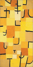 Lade das Bild in den Galerie-Viewer, Wandgaderobe Aluverbund Garderobe 100x50cm Kunst Paul Klee 472ga
