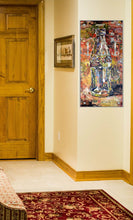 Lade das Bild in den Galerie-Viewer, Wandgaderobe Aluverbund Garderobe 100x50cm Kunst Coca Cola 139ga
